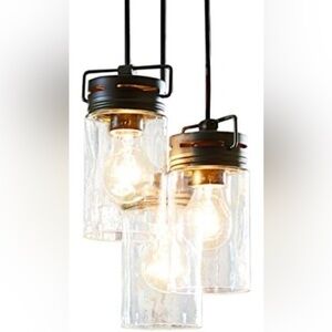 allen + roth B10006 Vallymede 7.7-in Olde Bronze Multi light